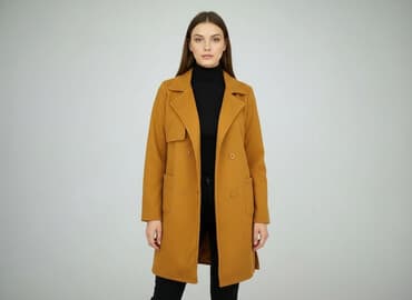 trencz i trampki: Moda, Płaszcz damski, rozmiar L — 1