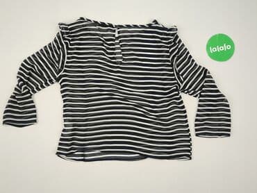 czarne bluzki z siateczki bershka: Bershka, Bluzka damska, rozmiar L — 3