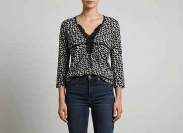 bluzki w łańcuchy: Bluzka damska, rozmiar S — 1