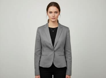 brązowa marynarka damska reserved: Reserved, Marynarka damska, rozmiar M — 1