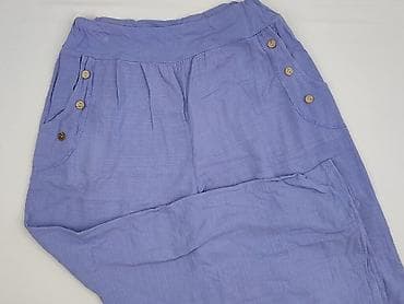 bell bottom jeans: Spodnie materiałowe damskie, rozmiar S — 1