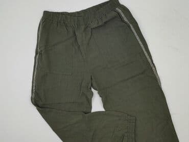 spodnie dazy: Zara, Spodnie materiałowe damskie, rozmiar L — 1