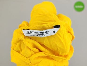 żółte bluzki z krótkim rękawem: Bluzka damska, rozmiar S — 4