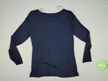 niebieska satynowa sukienka zara: Жіноча блуза, розмір XL — 3