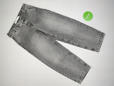 grey jeans: Spodnie jeansowe, 12 lat, 152, stan - Bardzo dobry — 2