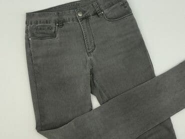 baggy grey jeans: Jeansy damskie, rozmiar S — 1