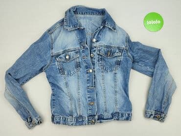 mohito kurtka jeansowa z nadrukiem: DENIM JEANS, Women`s jeans jacket, size S — 2