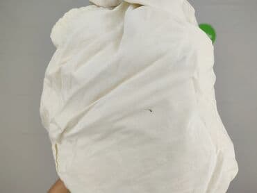 spodnie ze ściągaczem na dole: Material trousers for women, size M — 5