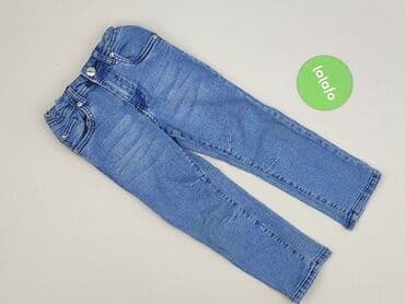 sinsay jeansy denim: Spodnie jeansowe, Sinsay, 3-4 lat, 104, stan - Idealny — 2