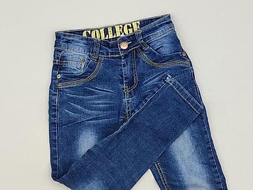 bluzki nirvana: Spodnie jeansowe, 8 lat, 128, stan - Bardzo dobry — 1