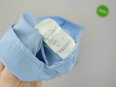 asymetryczny dekolt: Bluzka damska, rozmiar L — 4