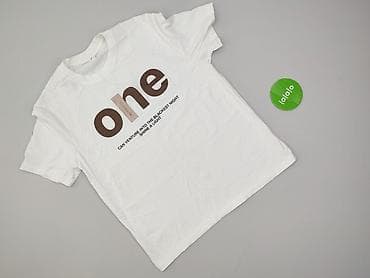 białe t shirty basic: One, T-shirt damski, rozmiar XL — 2