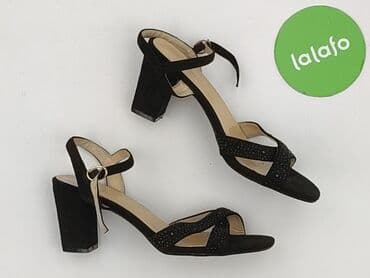 kapcie na ostrogę piętową: Pinko, Sandały damskie, rozmiar 38 — 3