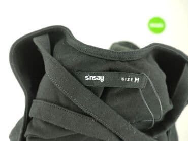 czarna sukienka z długim rękawem sinsay: Sinsay, Sukienka damska, rozmiar M — 4