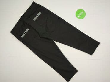 woskowane legginsy z wysokim stanem: Zentex, Legginsy Krótkie damskie, rozmiar XL — 3