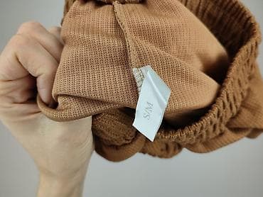 kremowe dresy: Spodnie dresowe damskie, rozmiar S — 5