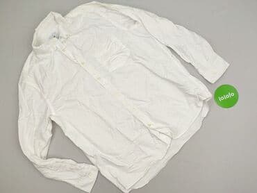 biale bluzki z kolnierzykiem: H&M, Koszulа dla mężczyzn, rozmiar L — 2