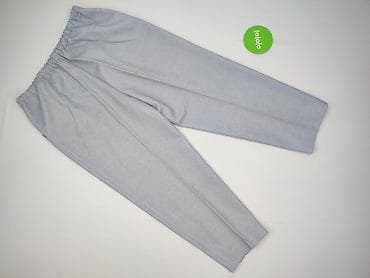 ca legginsy: Spodnie damskie w jasnoszarym kolorze z delikatnym, drobnym — 2