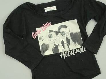 reserved bluzka z bufiastymi rękawami: Blouse, Minoti, 3-4 years, 98-104 cm, condition - Very good — 1