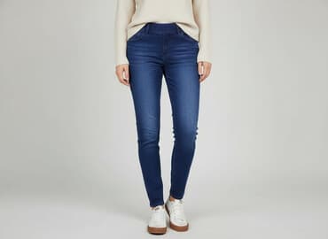 dżins tkanina: Denim 1982, Jeansy damskie, rozmiar M — 7