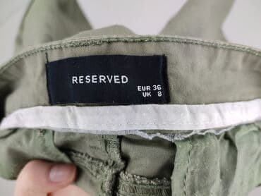 chinosy damskie reserved: Reserved, Spodnie materiałowe damskie, rozmiar S — 4