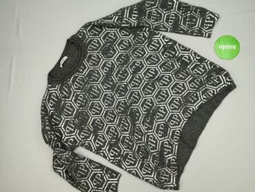 sweter w chmurki reserved: Sweter damski, rozmiar 4XL — 2