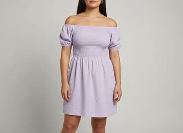 sukienka liliowa na wesele: Sukienka damska, rozmiar 2XL — 6