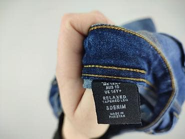 majtki umbro: Spodnie jeansowe, H&M, 14 lat, 170, stan - Bardzo dobry — 4