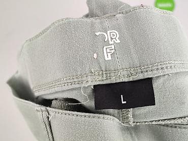 jeansy drip: Spodnie materiałowe damskie, rozmiar L — 4