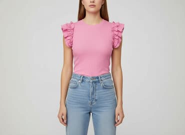 modne bluzy dla nastolatek: Футболка жіноча, розмір S — 1