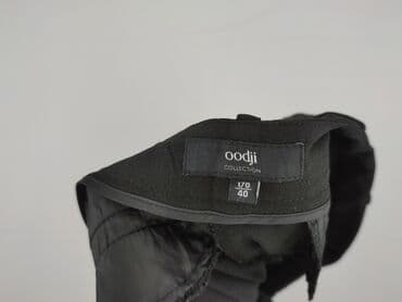 buty do czarnych rajstop: Oodji, Spodnie materiałowe damskie, rozmiar L — 4