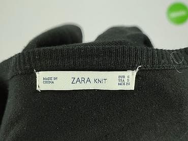 golf czarny: Zara, Kardigan damski, rozmiar S — 4