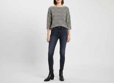 buty zimowe na szeroką stopę: Sweter damski, rozmiar M — 5