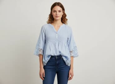 chabrowa bluzki plus size: B.P.C, Bluzka damska, rozmiar M — 1