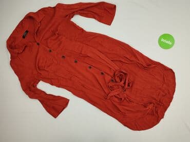 koszula imitacja skory: Bershka, Sukienka damska, M — 3