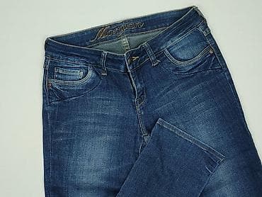 biale trampki tommy: Jeansy damskie, rozmiar L — 1