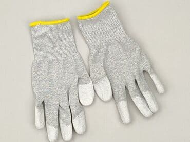paski do sukienki srebrne: Rękawiczki, Unisex, stan - Idealny — 1