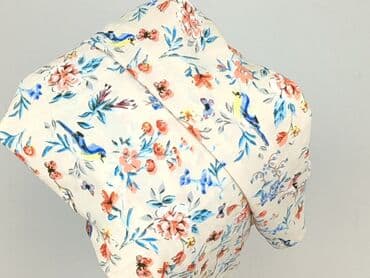 biała bluzka ze stójką damska: Bluzka damska, rozmiar S — 5