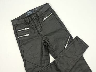 oleksy trampki czarne: ONLY, Spodnie materiałowe damskie, rozmiar XS — 1