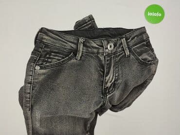 spodnie woskowane matowe: Jeans, 10 years, 134/140, condition - Very good — 5