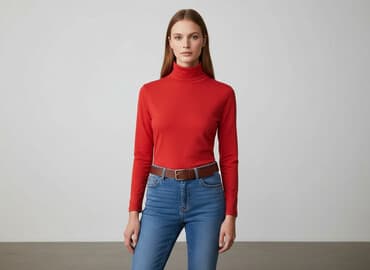 sweter ralph z misiem: Golf damski, rozmiar M — 1