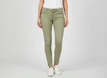 zielone jeansy damskie: Jeansy damskie, rozmiar S — 7