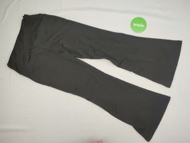 spodnie serduszka by o la la czarne: Spodnie materiałowe damskie, rozmiar L — 3