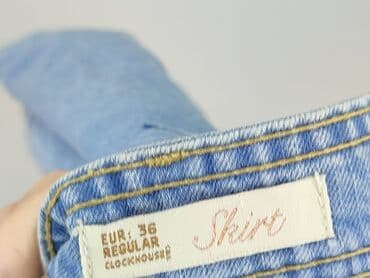 spódniczka alex biało niebieska: Spódnica damska, rozmiar S — 5