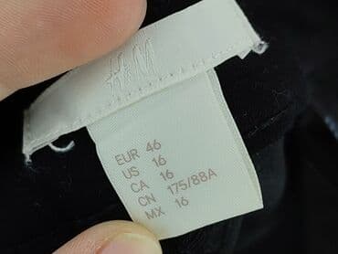 legginsy damskie 3xl: H&M, Spodnie materiałowe damskie, rozmiar 3XL — 4