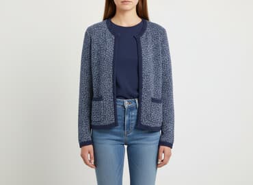 marynarka z kapturem damska: Oasis, Kardigan damski, M — 7