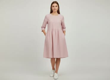 zara dzianinowe sukienki: Zanzea, Sukienka damska, rozmiar M — 7