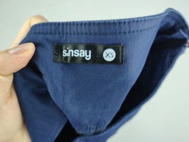 czarne spodenki damskie sinsay: Spodnie materiałowe damskie, rozmiar XS — 4