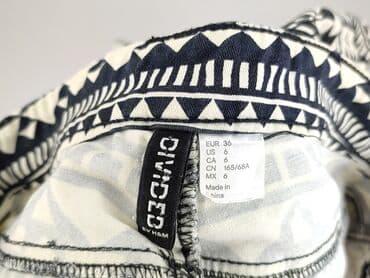 body c and a: H&M, Spodnie materiałowe damskie, rozmiar S — 4