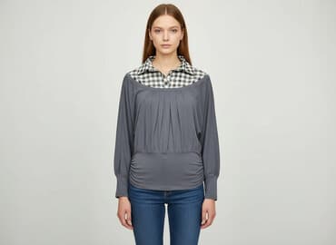 koszulka do garnituru damskiego: Bluzka damska, rozmiar M — 8